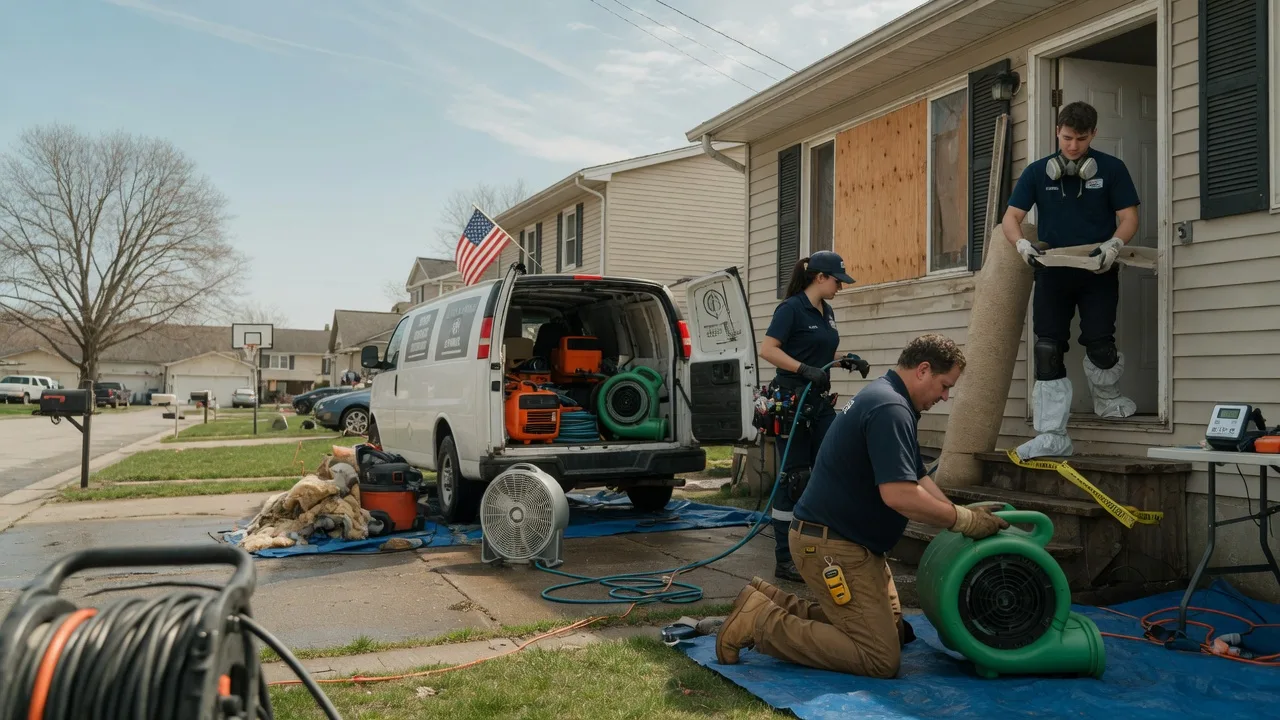 Water Damage Restoration in Pulaski, IA near me
